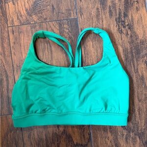 Lululemon Green Energy Sports Bra